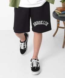 GLAZOS | スムース・カレッジロゴプリントハーフパンツ(その他パンツ)