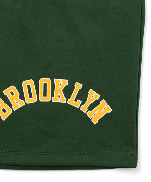 GLAZOS（グラソス）の「スムース・カレッジロゴプリントハーフパンツ（その他パンツ・キッズ・オレンジ/グリーン/ブラック・140cm/150cm/160cm/170cm）」の8枚目の写真