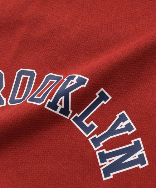 GLAZOS（グラソス）の「スムース・カレッジロゴプリントハーフパンツ（その他パンツ・キッズ・オレンジ/グリーン/ブラック・140cm/150cm/160cm/170cm）」の14枚目の写真