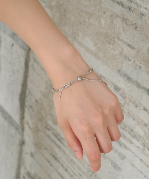 Kastane（カスタネ）の「【fiw.】ループタイブレスレット（ブレスレット・レディース・シルバー/ゴールド・FREE）」の13枚目の写真