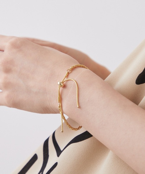 Kastane（カスタネ）の「【fiw.】ループタイブレスレット（ブレスレット・レディース・シルバー/ゴールド・FREE）」の19枚目の写真