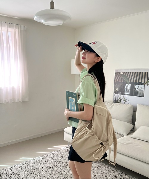 by muni:r（バイ ムニール）の「【お気に入り登録数1.5万突破！】パステルカラー半袖シャツ（シャツ/ブラウス・レディース・ホワイト/ミント/ブルー/ピンク・FREE）」の22枚目の写真