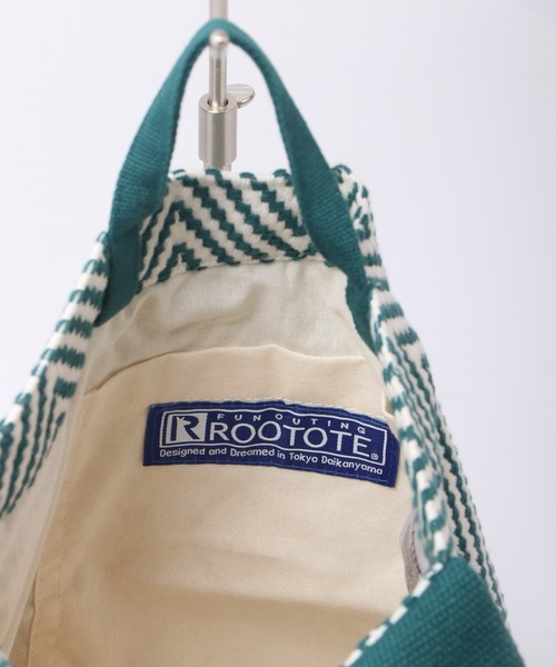 ROOTOTE(ルートート)の「ROOTOTE エスニックファブリック2WAYミニトートバッグ(トートバッグ・メンズ・ブラック系/グリーン系/ネイビー系/イエロー系/オレンジ系・FREE)」の14枚目の写真