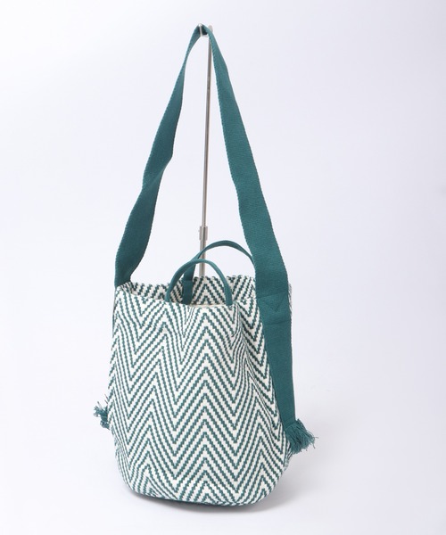 ROOTOTE(ルートート)の「ROOTOTE エスニックファブリック2WAYミニトートバッグ(トートバッグ・メンズ・ブラック系/グリーン系/ネイビー系/イエロー系/オレンジ系・FREE)」の10枚目の写真