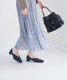 ROPE' PICNIC | スクエアトゥセンターシーム甲深バブーシュ(パンプス)