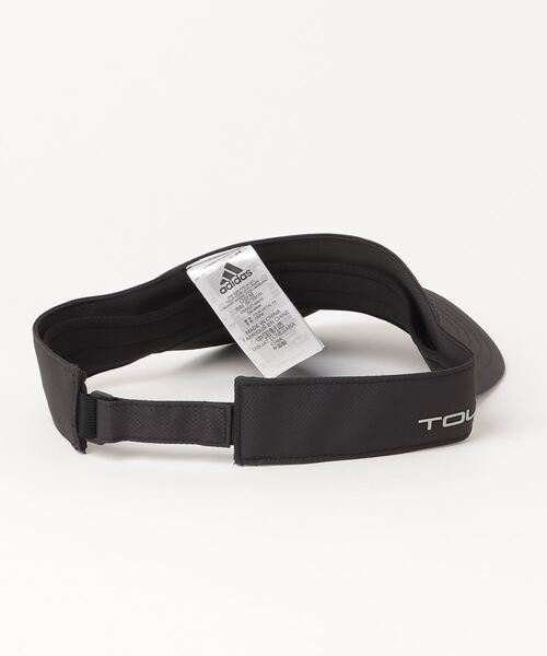 adidas（アディダス）の「メタルロゴ バイザー【adidas Golf/アディダスゴルフ】（サンバイザー・メンズ・ブラック/ホワイト/ネイビー・LARGE）」の15枚目の写真