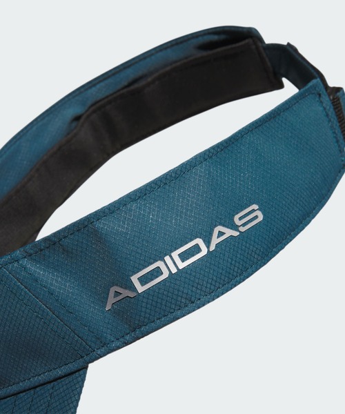 adidas（アディダス）の「メタルロゴ バイザー【adidas Golf/アディダスゴルフ】（サンバイザー・メンズ・ブラック/ホワイト/ネイビー・LARGE）」の12枚目の写真