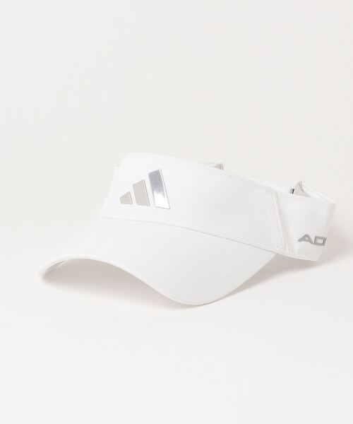 adidas（アディダス）の「メタルロゴ バイザー【adidas Golf/アディダスゴルフ】（サンバイザー・メンズ・ブラック/ホワイト/ネイビー・LARGE）」の13枚目の写真