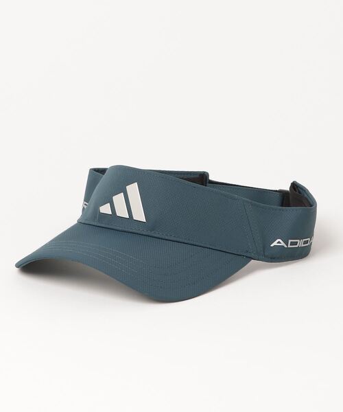adidas（アディダス）の「メタルロゴ バイザー【adidas Golf/アディダスゴルフ】（サンバイザー・メンズ・ブラック/ホワイト/ネイビー・LARGE）」の16枚目の写真
