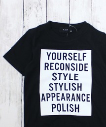 ボックスロゴプリント半袖Tシャツ