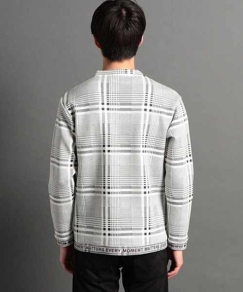 HIDEAWAYS NICOLE（ハイダウェイニコル）の「【WEB限定】ダンボールニットロゴプルオーバー（Tシャツ/カットソー・メンズ・その他1/オレンジ/ボルドー/ブラック/ホワイト・LARGE/MEDIUM/X-LARGE）」の7枚目の写真