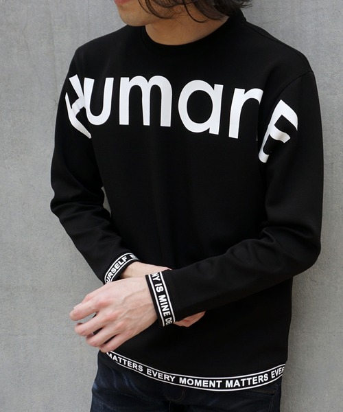 HIDEAWAYS NICOLE（ハイダウェイニコル）の「【WEB限定】ダンボールニットロゴプルオーバー（Tシャツ/カットソー・メンズ・その他1/オレンジ/ボルドー/ブラック/ホワイト・LARGE/MEDIUM/X-LARGE）」の13枚目の写真