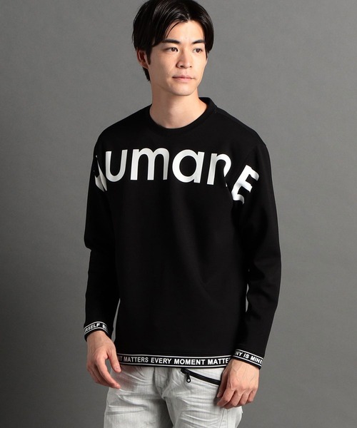 HIDEAWAYS NICOLE（ハイダウェイニコル）の「【WEB限定】ダンボールニットロゴプルオーバー（Tシャツ/カットソー・メンズ・その他1/オレンジ/ボルドー/ブラック/ホワイト・LARGE/MEDIUM/X-LARGE）」の15枚目の写真