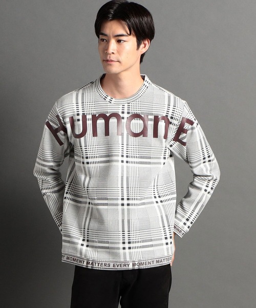 HIDEAWAYS NICOLE（ハイダウェイニコル）の「【WEB限定】ダンボールニットロゴプルオーバー（Tシャツ/カットソー・メンズ・その他1/オレンジ/ボルドー/ブラック/ホワイト・LARGE/MEDIUM/X-LARGE）」の18枚目の写真