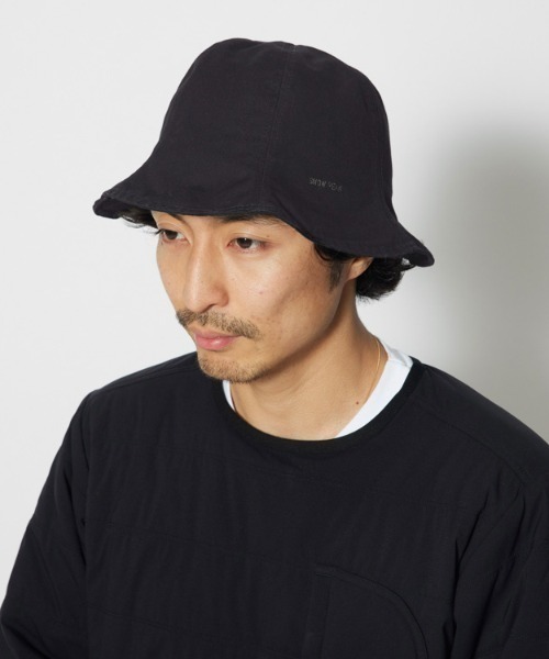 Snow Peak（スノーピーク）の「TAKIBI Canvas Bell Hat（ハット・メンズ・ブラック/オリーブ・2/1）」の2枚目の写真