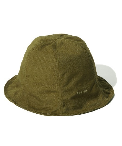 Snow Peak（スノーピーク）の「TAKIBI Canvas Bell Hat（ハット・メンズ・ブラック/オリーブ・2/1）」の8枚目の写真
