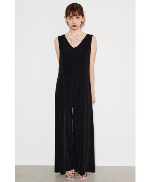 rienda（リエンダ）の「バックドレープカットロンパース（つなぎ/オールインワン・レディース・ブラック/ライトグリーン/ライトブラウン・FREE）」の10枚目の写真