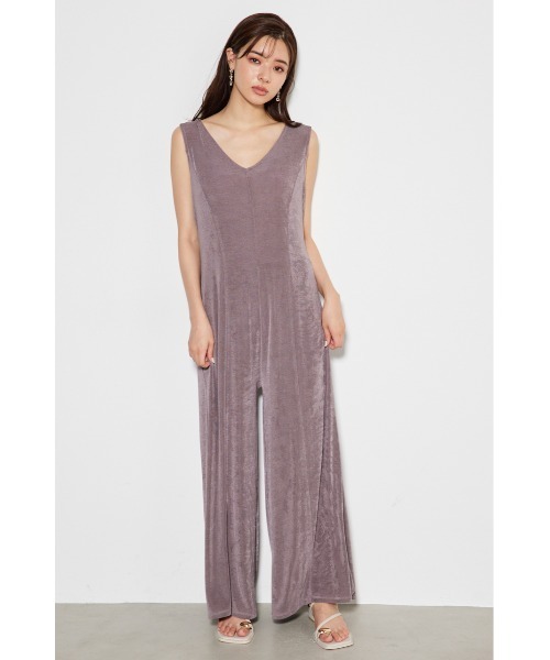 rienda（リエンダ）の「バックドレープカットロンパース（つなぎ/オールインワン・レディース・ブラック/ライトグリーン/ライトブラウン・FREE）」の13枚目の写真