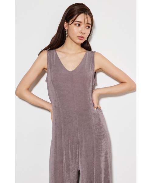 rienda（リエンダ）の「バックドレープカットロンパース（つなぎ/オールインワン・レディース・ブラック/ライトグリーン/ライトブラウン・FREE）」の16枚目の写真