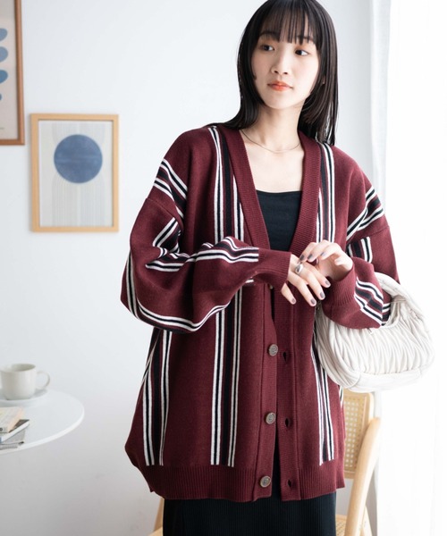 WEGO（ウィゴー）の「WEGO/ルーズフィット総柄カーディガン（カーディガン/ボレロ・メンズ・その他1/その他4/その他2/その他6/その他5/その他3/その他7・MEDIUM/LARGE）」の11枚目の写真