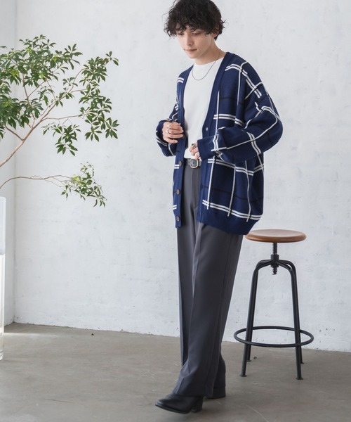 WEGO（ウィゴー）の「WEGO/ルーズフィット総柄カーディガン（カーディガン/ボレロ・メンズ・その他1/その他4/その他2/その他6/その他5/その他3/その他7・MEDIUM/LARGE）」の15枚目の写真