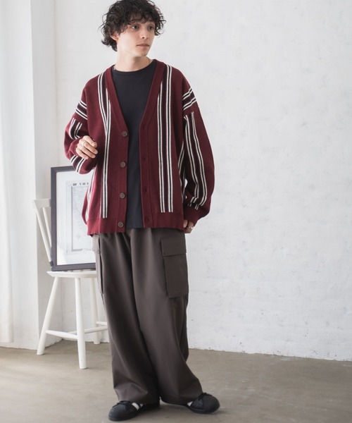 WEGO（ウィゴー）の「WEGO/ルーズフィット総柄カーディガン（カーディガン/ボレロ・メンズ・その他1/その他4/その他2/その他6/その他5/その他3/その他7・MEDIUM/LARGE）」の17枚目の写真