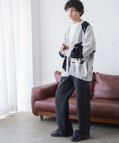 WEGO（ウィゴー）の「WEGO/ルーズフィット総柄カーディガン（カーディガン/ボレロ・メンズ・その他1/その他4/その他2/その他6/その他5/その他3/その他7・MEDIUM/LARGE）」の19枚目の写真