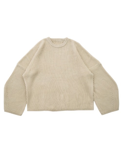 新色追加】ルーズボリュームオーバーニット（ニット/セーター