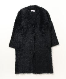 CALIFORNIA OUTFITTERS | 8B12 カーリー フェイクファー Vネック ロングコート【Maison select -メゾンセレクト-】(カーディガン/ボレロ)