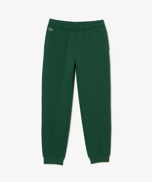 龍LACOSTE トラックパンツ値下げ可能 サイドテーピングモノグラムジャカードトラックパンツ XH1440