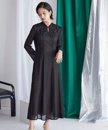 Callarus（カラルス）の「〔Callarus〕モチーフレース使いデザイン総レースワンピースドレス（ドレス）」