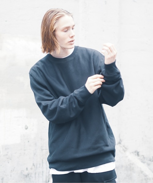 Independent Trading(インディペンデントトレーディング)の「【INDEPENDENT/インディペンデント トレーディング カンパニー】independent trading LEGEND - MENS PREMIUM 450GM HEAVYWEIGHT CROSS-GRAIN CREW ヘビーウェイト スウェット トレーナー ビッグシルエット(スウェット・メンズ・クリーム/ブラック/グレー・LARGE/SMALL/XX-LARGE/X-LARGE/MEDIUM)」の6枚目の写真