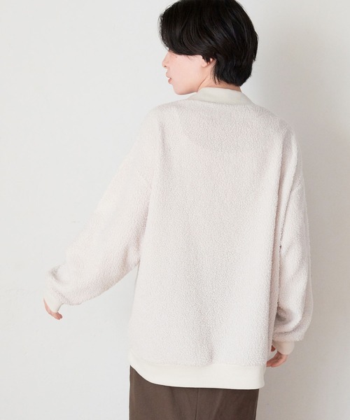 Miffy( ミッフィー)の「【miffiy/ミッフィー】ミッフィーブークレもこもこプルオーバー▲終了▲(ニット/セーター・レディース・オフホワイト/モカ/ネイビー/杢グレー・M/LL/3L/L)」の13枚目の写真