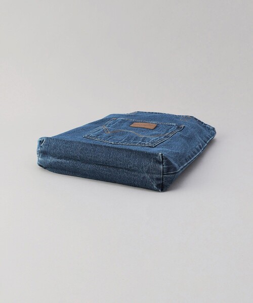 Wrangler(ラングラー)の「Wrangler/ラングラー TOTE BAG / デニムトートバッグ / WA1006(トートバッグ・レディース・ネイビー/ブルー・フリ-)」の5枚目の写真
