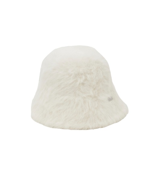 ANDGEEBEE（アンジービー）の「シャギーバケットハット（ハット・レディース・ブラック/ホワイト・FREE）」の9枚目の写真