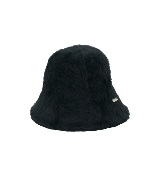 ANDGEEBEE（アンジービー）の「シャギーバケットハット（ハット・レディース・ブラック/ホワイト・FREE）」の14枚目の写真
