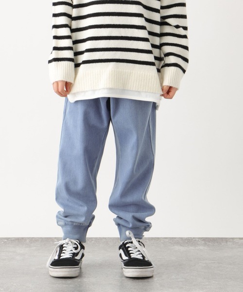 GLOBAL WORK（グローバルワーク）の「あったかスゴラクデニムリブ