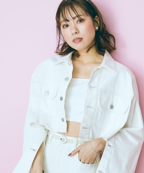 marun（マルン）の「＜大きいサイズ＞  チューブトップ　marun（キャミソール・レディース・オフホワイト/ブラック・3L/L/4L/5L/LL）」の10枚目の写真