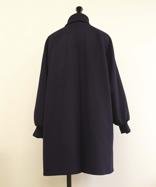 BROOKLYN OVERALL（ブルックリンオーバーオール）の「ロングスタジャン（スタジャン・レディース・ブラウン/ネイビー・FREE）」の12枚目の写真