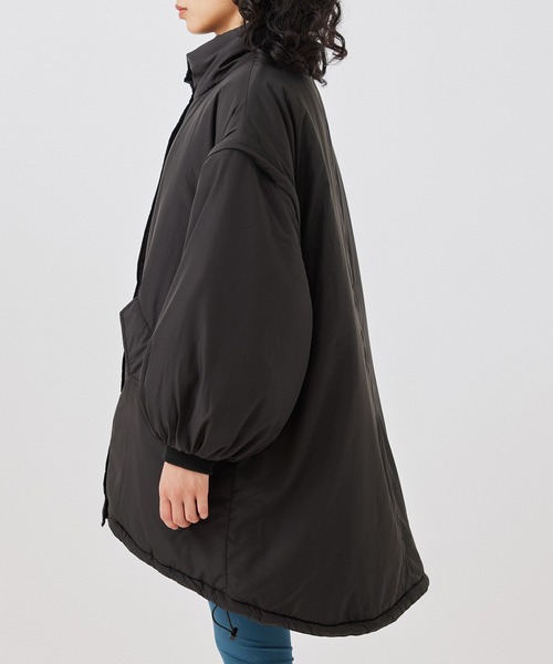 NERGY（ナージー）の「袖取り外しスタンドカラーモンスターコート（ダウンジャケット/コート・レディース・ブラック/グリーン/ホワイト・M）」の17枚目の写真