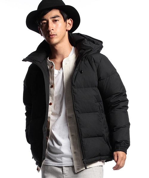 B:MING by BEAMS（ビーミングバイビームス）の「【OCEANS12月号掲載】河田フェザー 止水ジップ ダウンブルゾン（ダウンジャケット/コート・メンズ・ブラック/ライトグレー/ネイビー・X-LARGE/SMALL/LARGE/MEDIUM）」の16枚目の写真