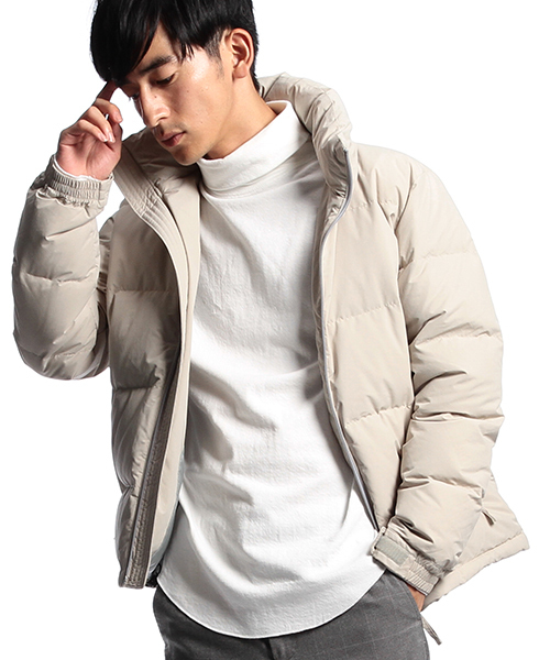 B:MING by BEAMS（ビーミングバイビームス）の「【OCEANS12月号掲載】河田フェザー 止水ジップ ダウンブルゾン（ダウンジャケット/コート・メンズ・ブラック/ライトグレー/ネイビー・X-LARGE/SMALL/LARGE/MEDIUM）」の17枚目の写真