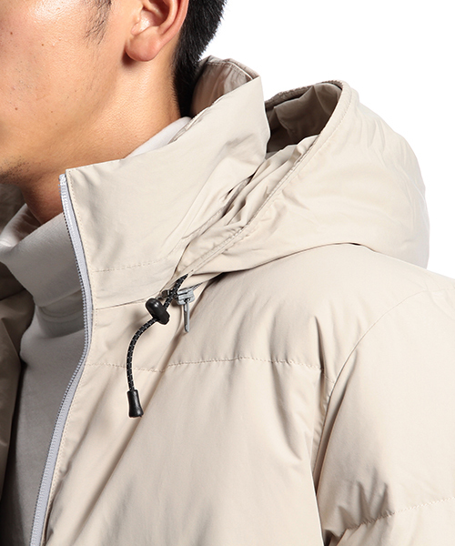 B:MING by BEAMS（ビーミングバイビームス）の「【OCEANS12月号掲載】河田フェザー 止水ジップ ダウンブルゾン（ダウンジャケット/コート・メンズ・ブラック/ライトグレー/ネイビー・X-LARGE/SMALL/LARGE/MEDIUM）」の14枚目の写真