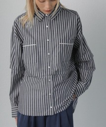 マルチウェイストライプシャツ