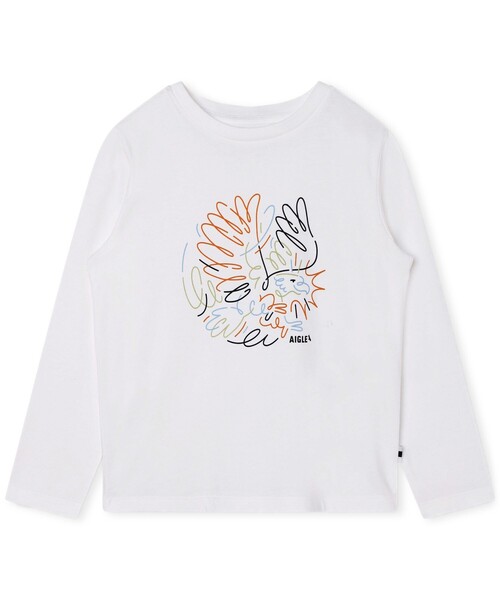 【セール】グラフィックプリントロングスリーブTシャツ（Tシャツ/カットソー）｜AIGLE（エーグル）
