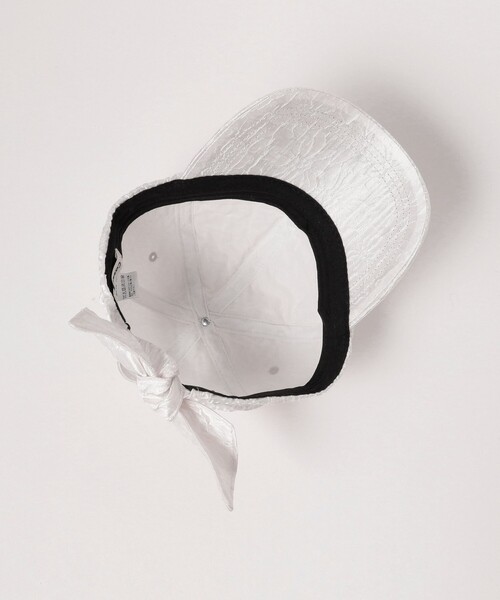 Ray BEAMS（レイビームス）の「Casselini × Ray BEAMS / 別注 リボン キャップ（キャップ・レディース・ブラック/ホワイト・ONE SIZE）」の10枚目の写真