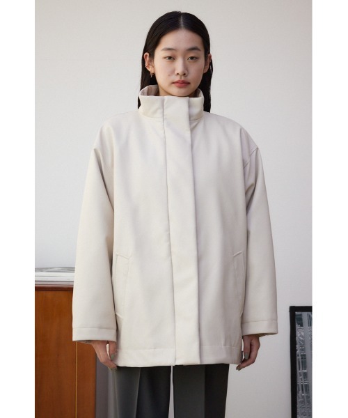 セール】フェイクレザーミドルコート（ブルゾン）｜AZUL BY MOUSSY