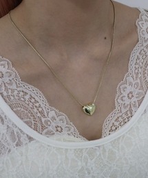 JUMELLE | heart top necklace(ネックレス)
