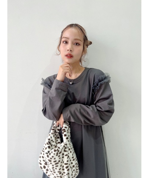 JUMELLE(ジュメロ)の「heart top necklace(ネックレス・レディース・ゴールド/シルバー・FREE)」の8枚目の写真