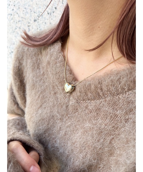 JUMELLE(ジュメロ)の「heart top necklace(ネックレス・レディース・ゴールド/シルバー・FREE)」の15枚目の写真